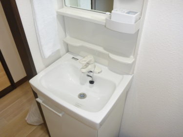 大和市　Nアパート　内装リフォーム　洗面台交換