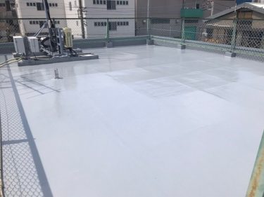 大和市　Aマンション　屋上防水工事