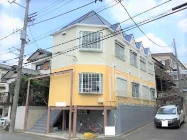 大和市　Bハイツ　外装リフォーム　外壁塗装
