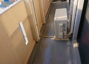 神奈川県大和市　Gマンション　ベランダ　ウレタン防水工事