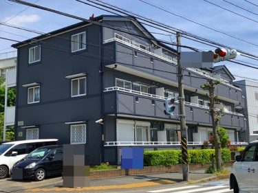 神奈川県大和市　Kアパート様　外装リフォーム、屋根塗装、外壁塗装、付帯品塗装、ベランダ防水工事