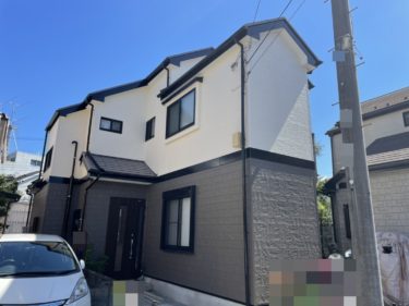 神奈川県大和市S様邸　外装リフォーム、屋根塗装、外壁塗装、他付帯品塗装、ベランダ防水工事