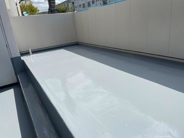 東京都東久留米市　K貸店舗　外装リフォーム、外壁塗装、防水工事