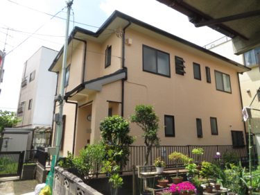 神奈川県大和市I様邸　外装リフォーム、屋根重ね葺き、外壁塗装、他付帯品塗装