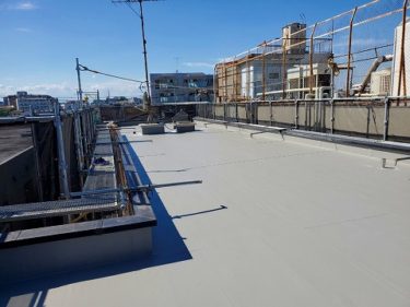 東京都品川区　Ｎマンション　外装リフォーム、外壁塗装、屋上・バルコニー防水工事