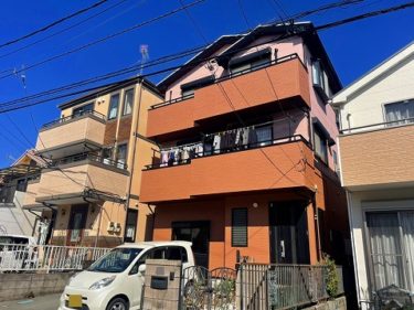 神奈川県相模原市中央区O邸　外装リフォーム、屋根塗装、外壁塗装、他付帯品塗装、ベランダ防水工事