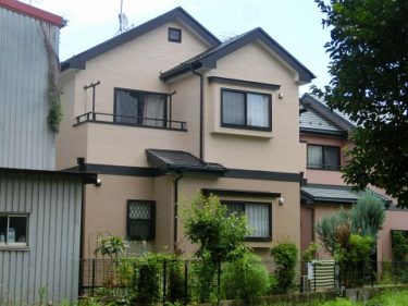 神奈川県大和市S様邸　外装リフォーム、外壁塗装、他付帯品塗装