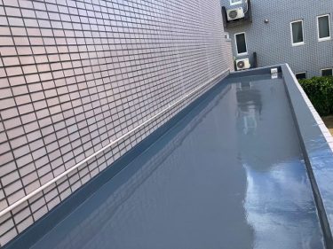 東京都目黒区　Kマンション　大規模修繕工事、大規模防水工事、外装リフォーム、フラットルーフ、バルコニー、ウレタン防水工事