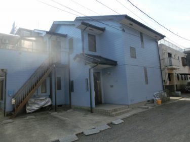 神奈川県大和市　U様邸　外装リフォーム、外壁塗装、ブルー　他付帯品塗装