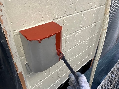 ⑦フード塗装の詳細写真