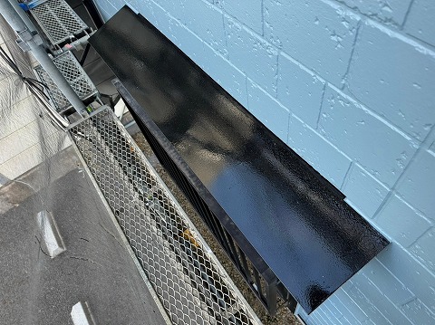 ⑥出窓天端塗装の詳細写真