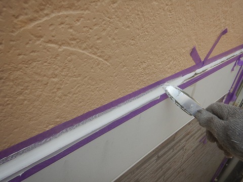 ②シーリングの詳細写真