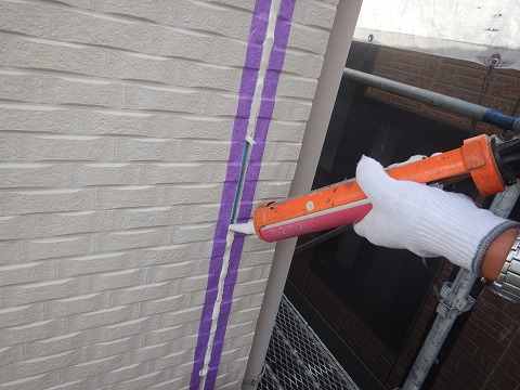 ②シーリングの詳細写真