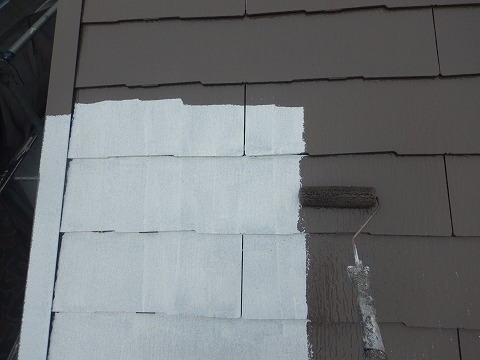 ③屋根塗装の詳細写真