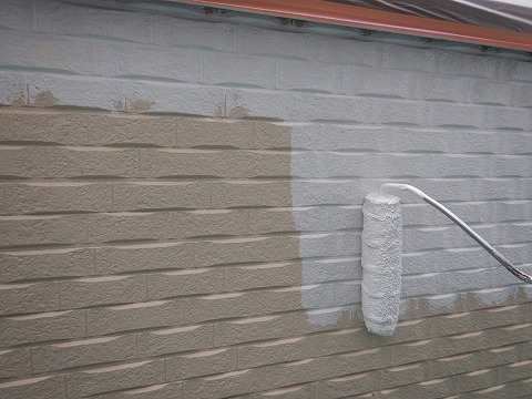 ③外壁塗装 下塗りの詳細写真