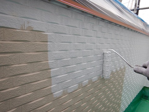 ③外壁塗装 下塗りの詳細写真