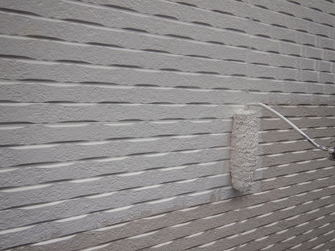 ⑤外壁塗装 上塗りの詳細写真