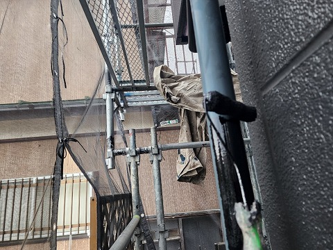 ⑧雨樋塗装の詳細写真