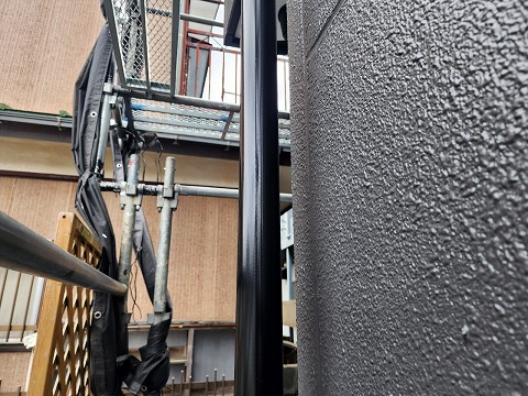 ⑧雨樋塗装の詳細写真