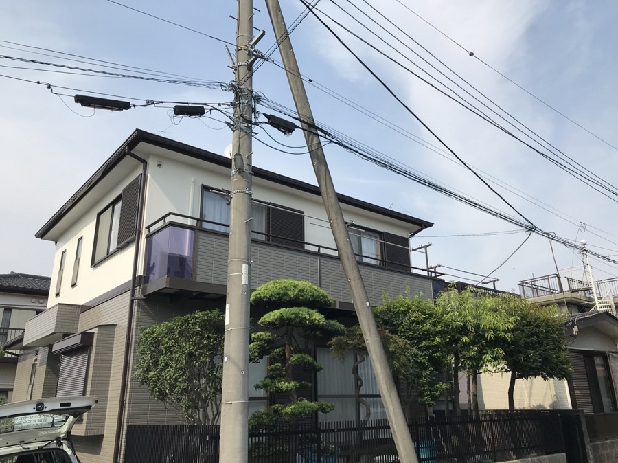 外壁塗装　神奈川県大和市　K様邸