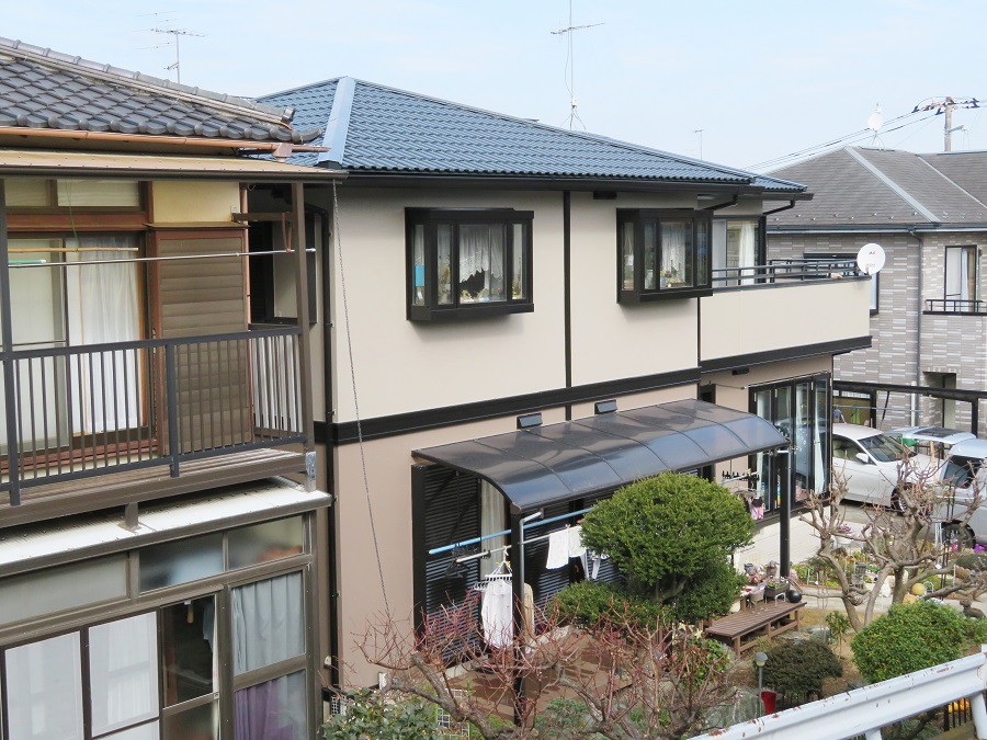 屋根塗装　神奈川県大和市　S様邸