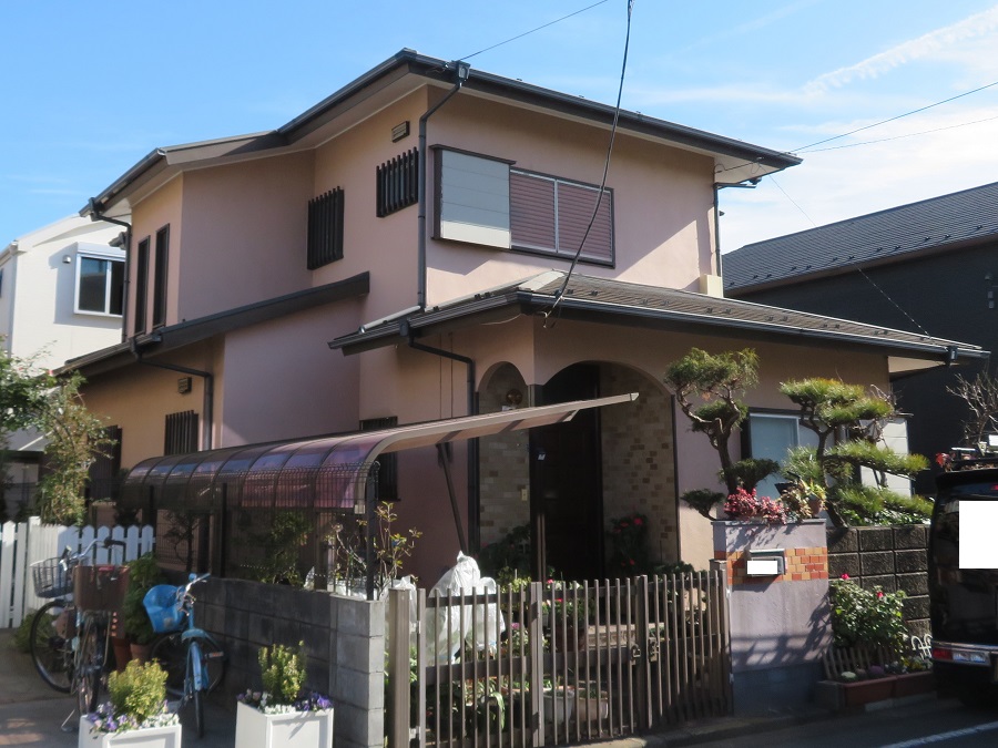 外壁塗装　神奈川県大和市　S様邸