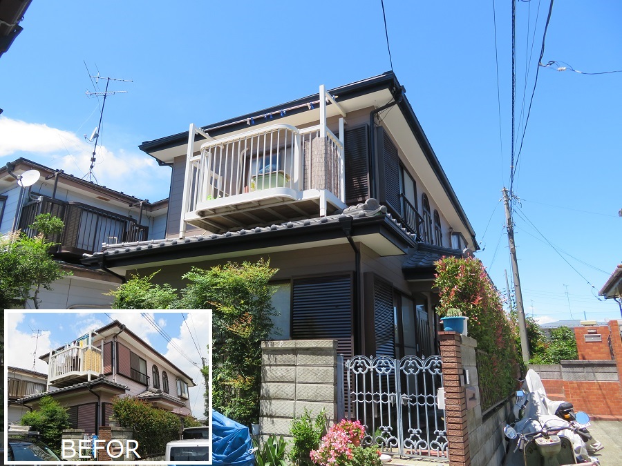 外壁塗装　神奈川県大和市　T様邸