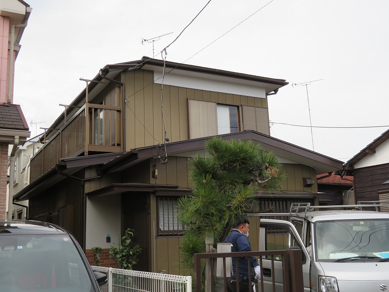 付帯品塗装　K様邸　神奈川県大和市