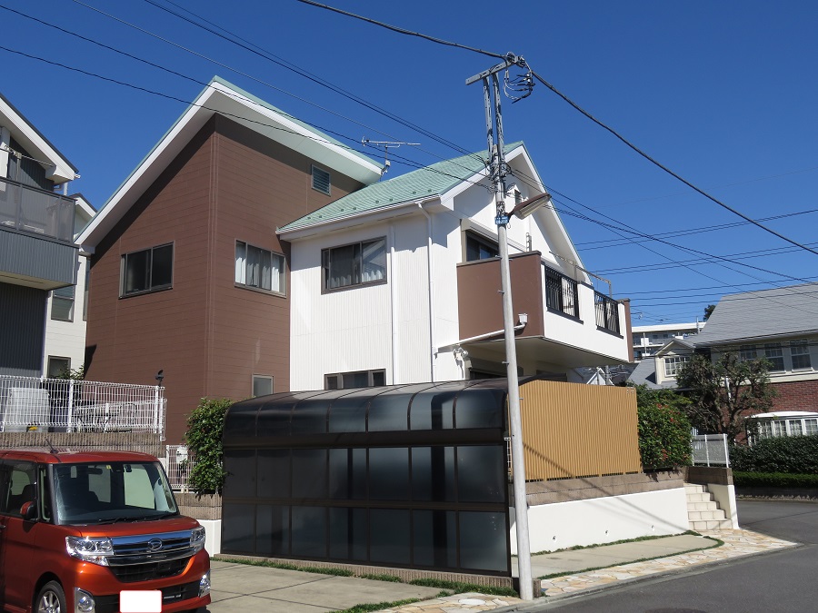 外壁　屋根塗装　ベランダ防水　町田市