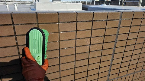 ④高圧洗浄の詳細写真