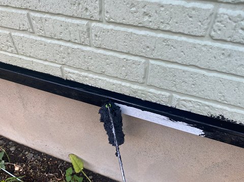 ⑥土台水切り塗装の詳細写真