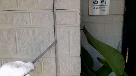 ②シーリングの詳細写真