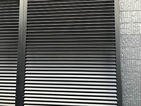 ⑤雨戸塗装の詳細写真