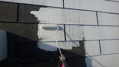 ②屋根塗装の詳細写真