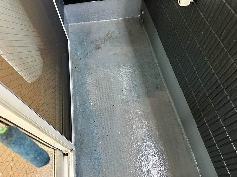 ②トップコート塗布の詳細写真