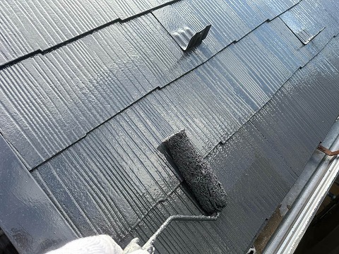 ③屋根塗装の詳細写真