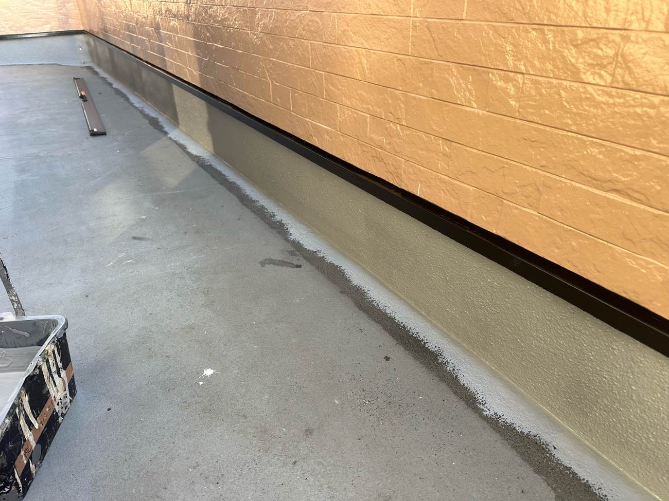 ②トップコート塗布の詳細写真