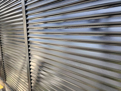 ④雨戸塗装の詳細写真