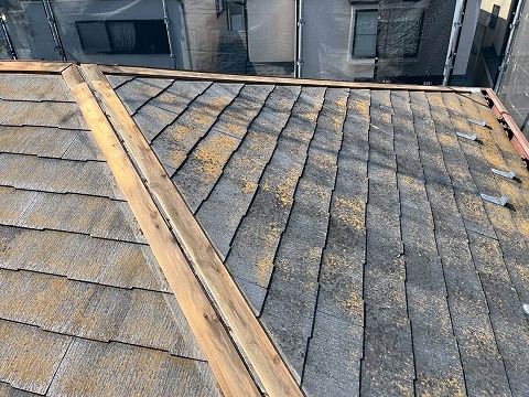 ①板金・貫板撤去の詳細写真