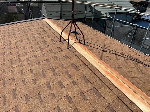 ④板金取付の詳細写真