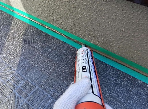 ④シーリングの詳細写真