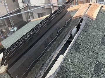 ③板金取付の詳細写真