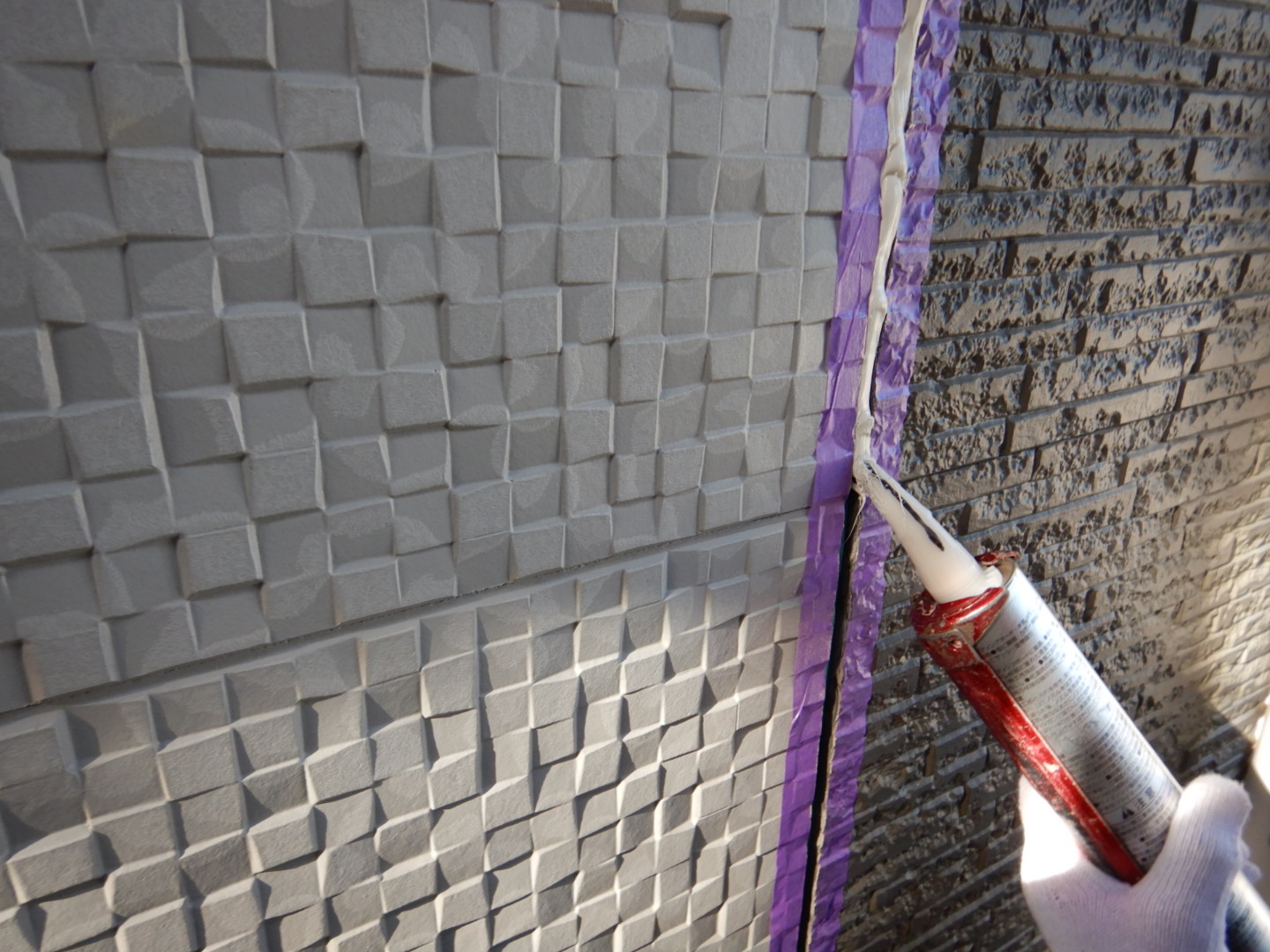 ②シーリングの詳細写真