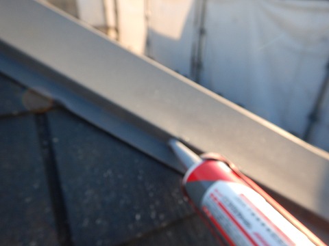 ②下塗りの詳細写真