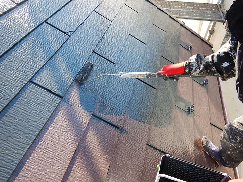 ③屋根塗装の詳細写真