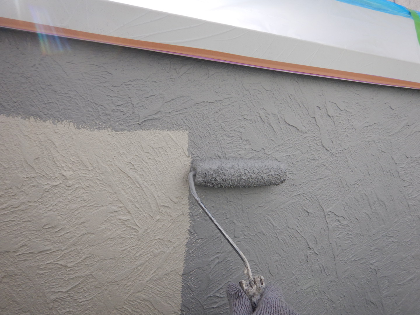 ③アクセント塗装の詳細写真