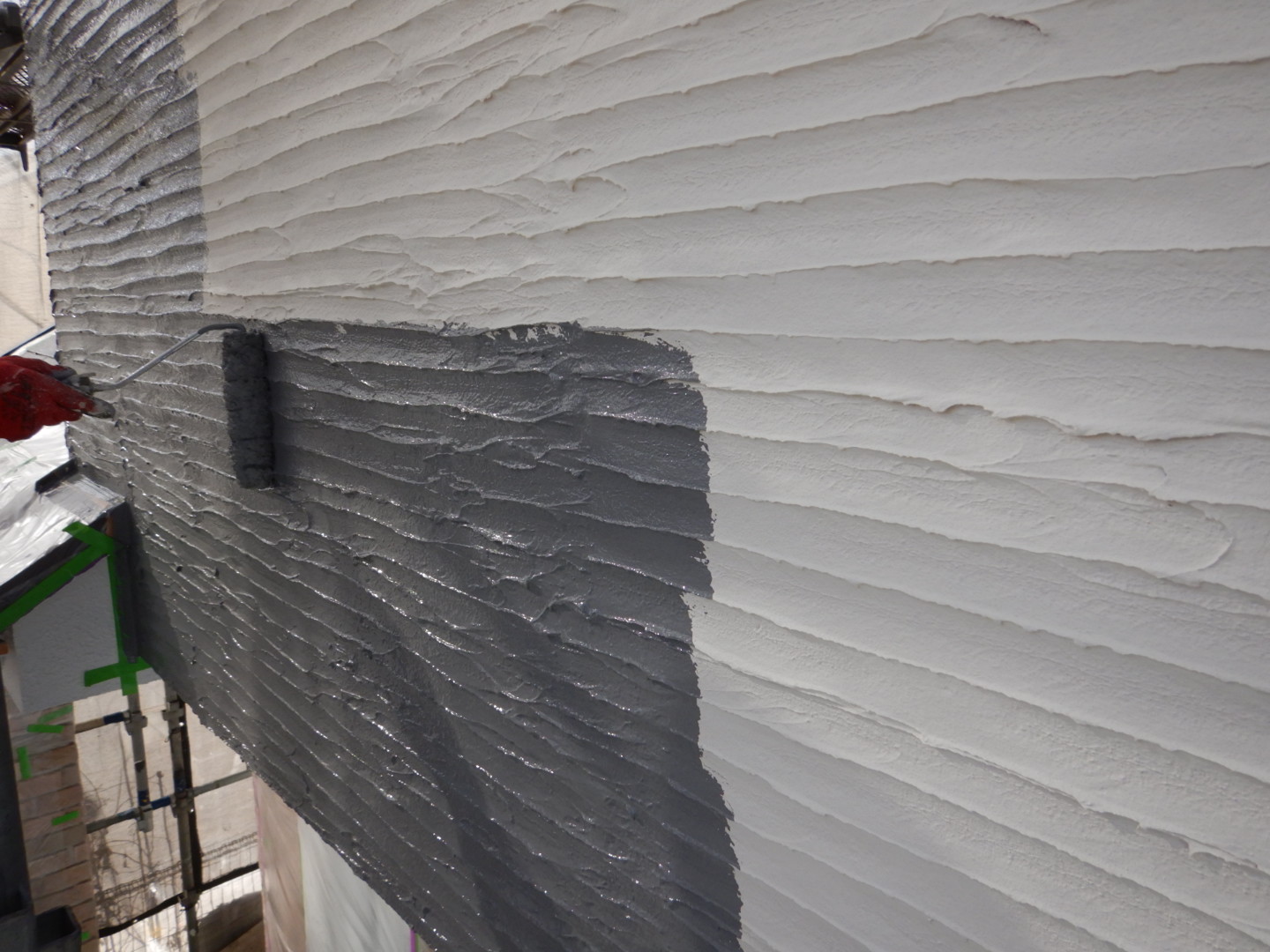 ③アクセント塗装の詳細写真