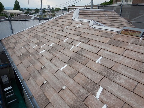 ②下地補修の詳細写真