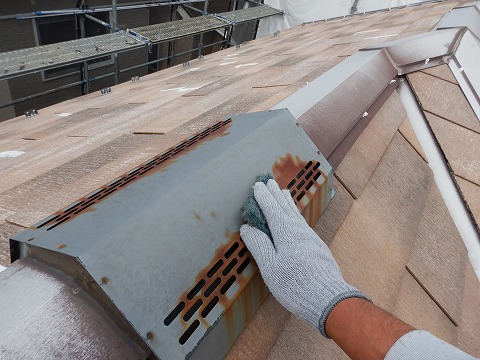 ③板金の詳細写真