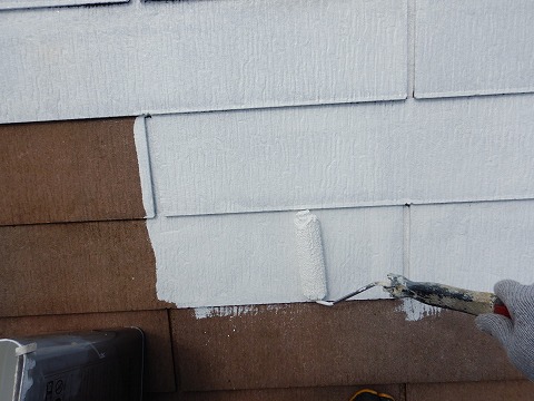 ④屋根塗装の詳細写真